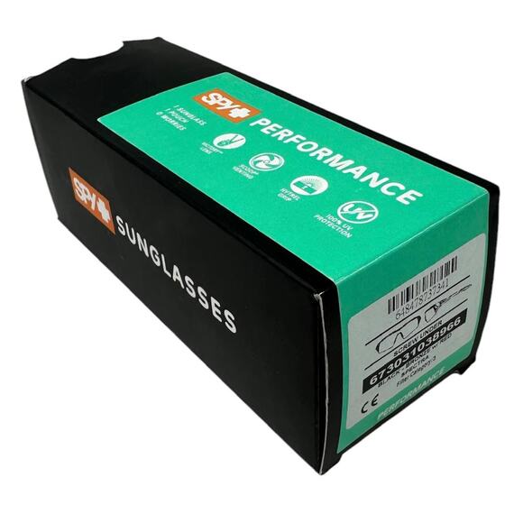 Spy Optic Men's Screw Under Sunglasses in Black/Bronze Red Spectra Lens - Picture 8 of 8